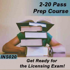  Cram Course - 2-20 General Lines Agent Pass Prep Course (INS020FL)