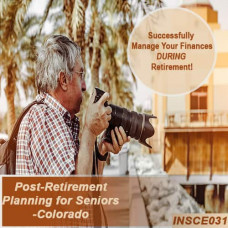  4 hr Life and Health CE - Post-Retirement Planning for Seniors 